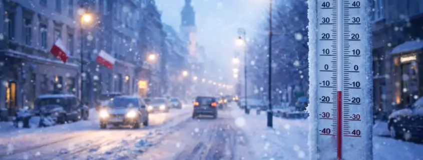 Ostrzeżenie przed silnym mrozem